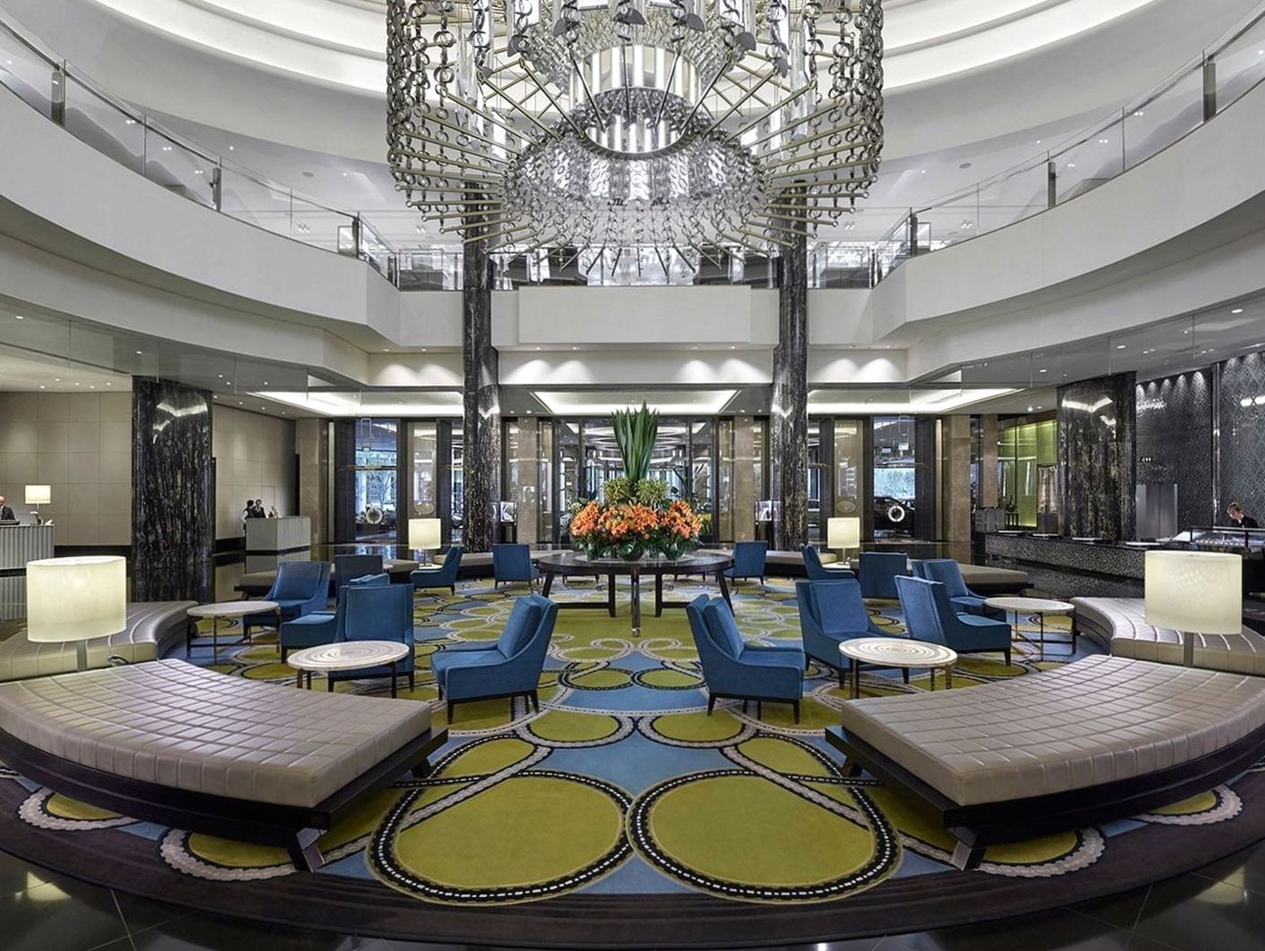 Crown Towers Melbourne lobby featured in the Regalpalace.vip independent guide