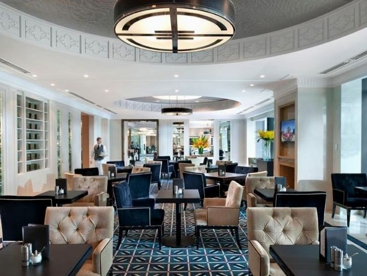 Exclusive lounge environment representing Crystal Club